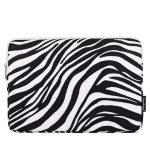 housse ordinateur design zebra