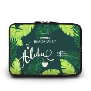 Housse PC 17 Pouces - Aloha Party imperméable en Néoprène