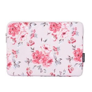 Pochette PC 17 Pouces à Fleurs - Pivoines