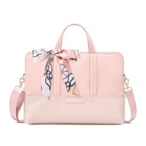 Sac Ordinateur Portable 13 Pouces Femme - Blush - Vue de face