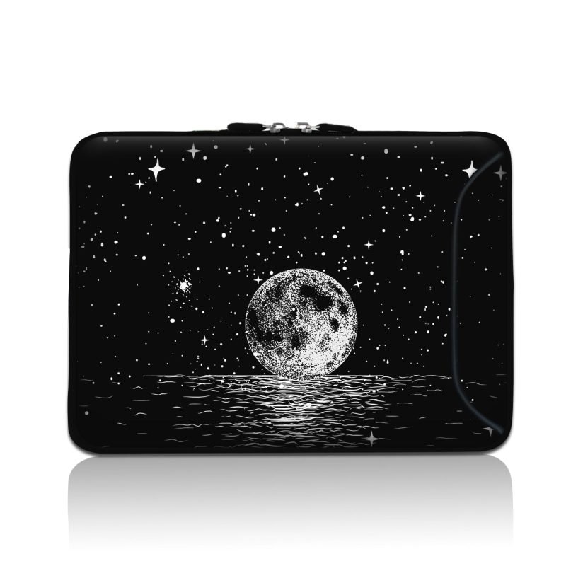 Pochette Ordinateur 15 Pouces - Galaxie Moonlight en néoprène