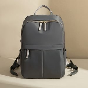 Sac à Dos Ordinateur Femme Gris : élégant et robuste