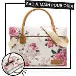 Sac Ordi Femme PéOny en cuir véritable