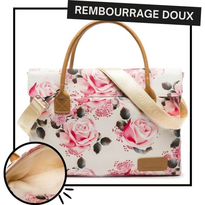 Sac Ordi Portable Rosa