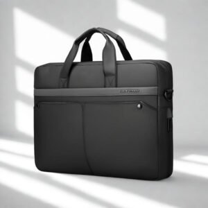 Mallette Ordinateur Homme : élégante , noir, pour PC 15 et 15.6 pouces