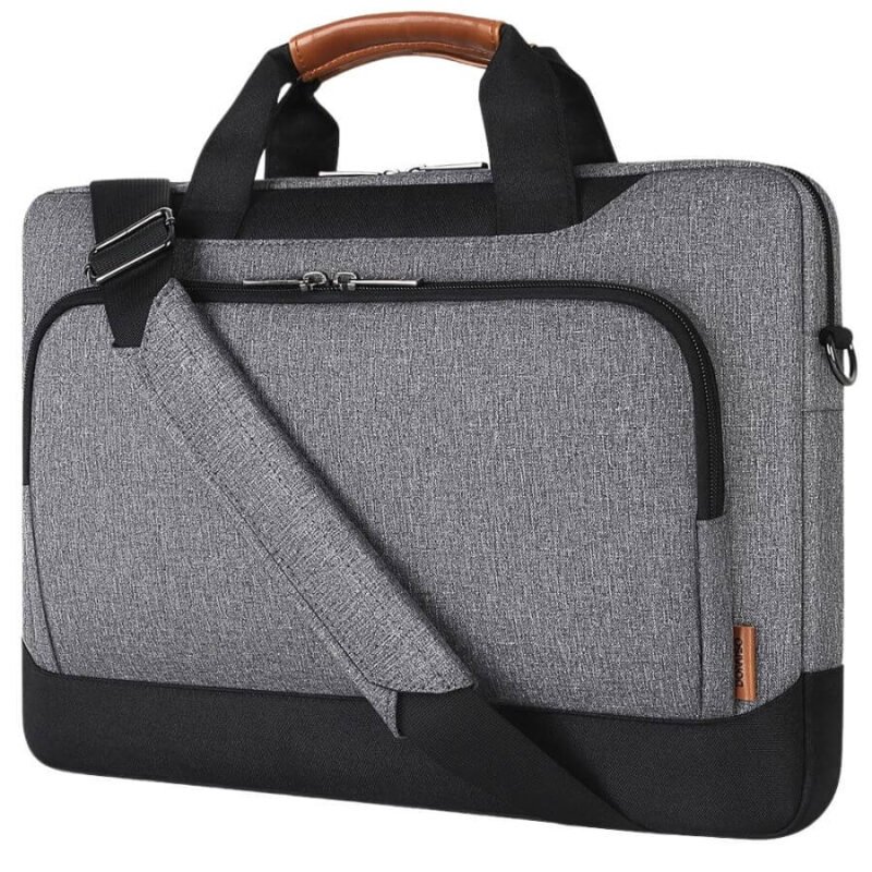 Sac Ordinateur 17 pouces gris pour pc grand format