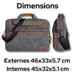 Sacoche Homme Ordinateur 17 Pouces dimensions