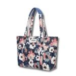 Sacoche Ordinateur Femme 15.6 Pouces bleu fleurs