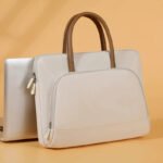 Sacoche PC Portable 13 Pouces Femme beige