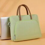 Sacoche PC Portable 13 Pouces Femme verte