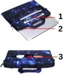 Sacoche avec compartiment Ordinateur Portable Etoiles