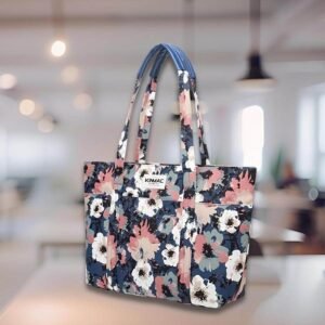 Tote Bag Fleur : un sac fourre tout élégant pour femme, fleuri