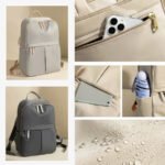 détails fabrication Sac à Dos PC Femme Gris 14 pouces détails fabrication Sac à Dos PC Femme Gris 14 pouces