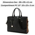 dimensions Sacoche Femme Originale 38*29*11 cm