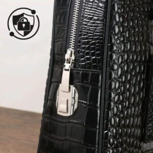 sac ordinateur pour femme en cuir sécurisé verrouillé