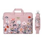 sacoche pc portable 15.6 femme rose