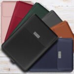 set 7 couleurs Housses ordinateurSupport PC noir Collection de housses ordinateur noir avec support PC, proposée avec six autres couleurs premium.