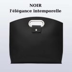 sac ordinateur femme noir