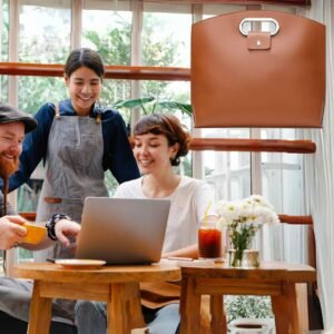 Sacoche Porte Document pour Femme en cuir PU