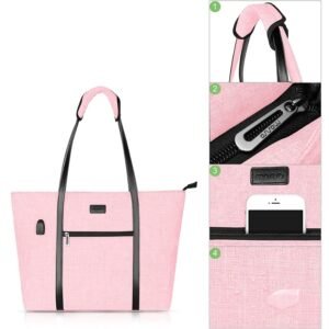 Sac fourre-tout pour femme Ordinateur 15 16 17 pouces
