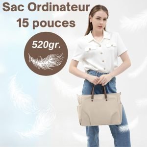 sac ordinateur 15 pouces femme