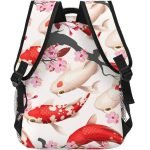 cartable poisson motif japonais