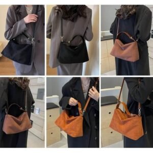 sac en velours femme