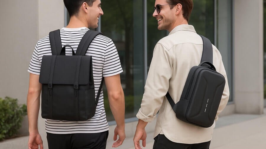 Sacs à dos pour ordinateur – modèles masculins résistants et ergonomiques