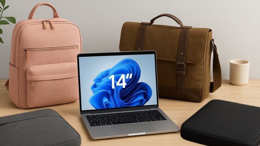 Visuel de sacs pour protection ordinateur pour PC 14-pouces pouces – sacs à dos, sacoches, housses et pochettes assorties