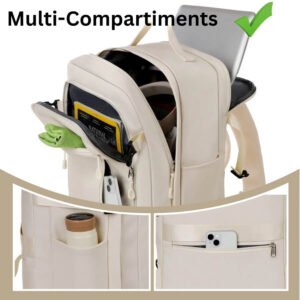 Sac Ă Dos Cabine avec multi-comparitments 40x30x20 Femme