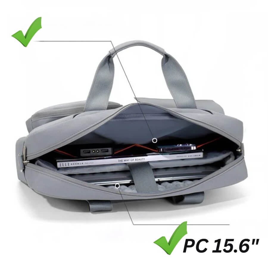 Sac avec compartiment antichoc pour Ordinateur 15.6 pouces Homme