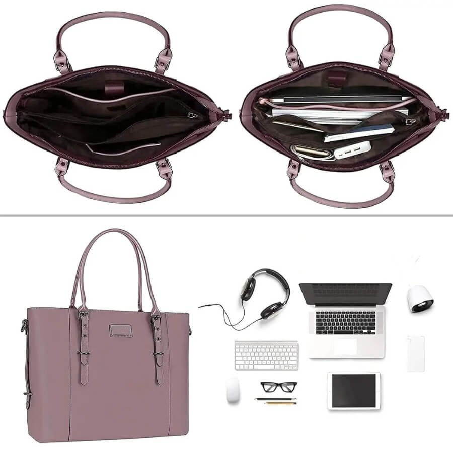 Sac avec compartiment dédié Ordinateur 17 Pouces Femme