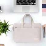Sacoche Femme Professionnelle 15 pouces Sacoche Femme Professionnelle 15 pouces rose poudré, élégante et protectrice pour documents