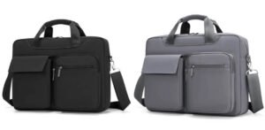 Sacs Ordinateur 15.6 pouces Homme en noir gris foncé