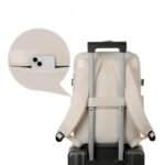 arriĂšre Sac Ă Dos Cabine 40x30x20 Femme vue arriĂšre d'un Sac Ă Dos Cabine 40x30x20 Femme : sangle valise, poche antivol