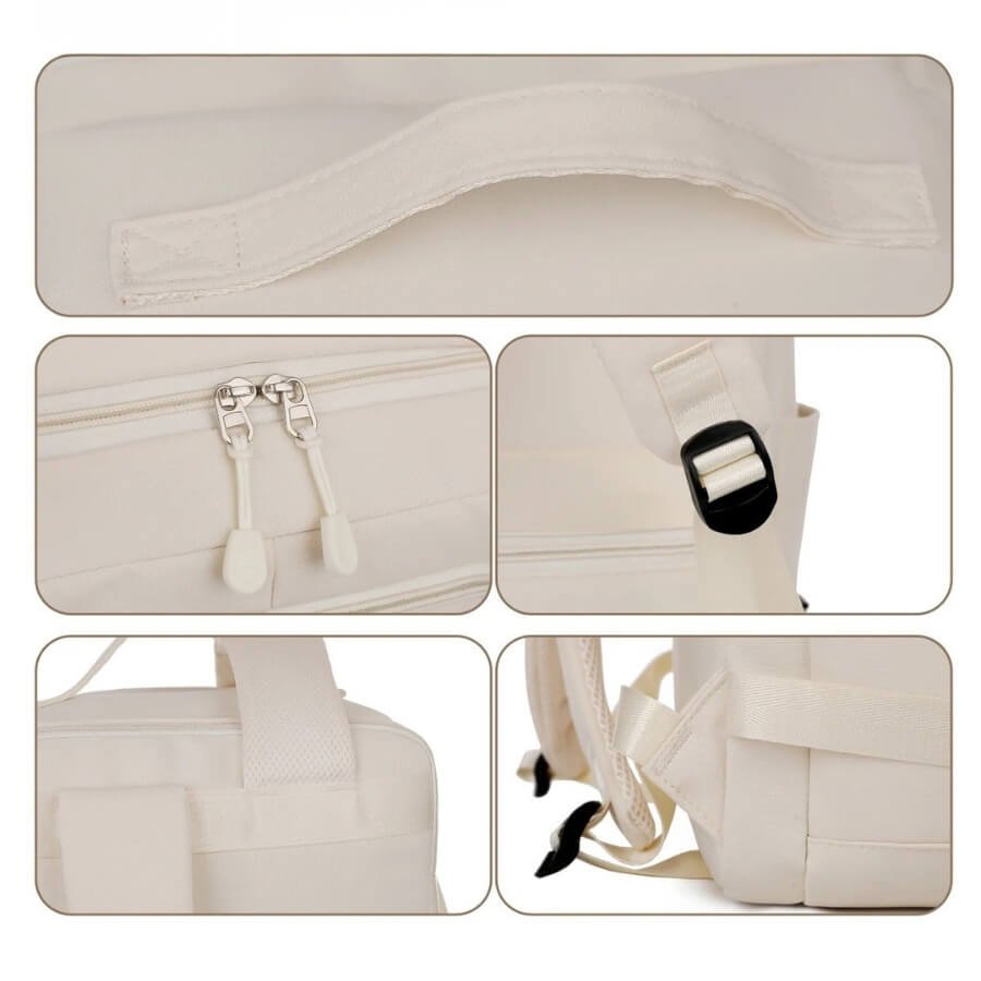 détails fabrication Sac à Dos Cabine avion 40x30x20 Femme