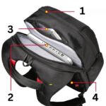 Sac à Dos 2 compartiments Ordinateur Homme 17 Pouces